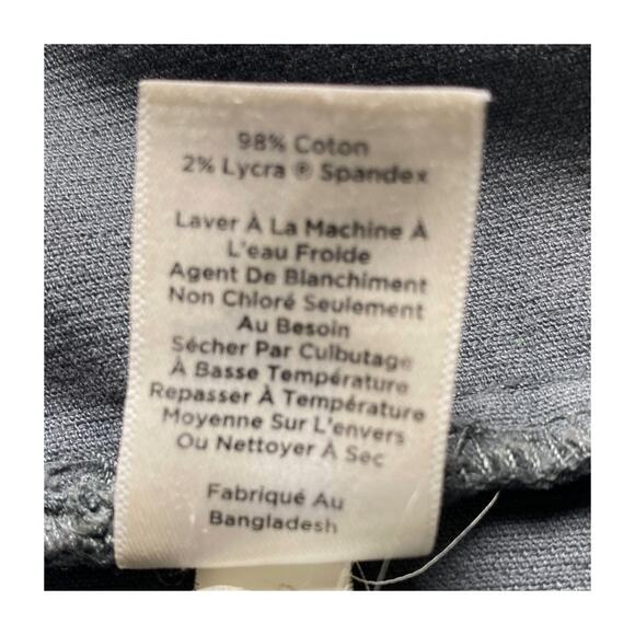 Talbots Grey Corduroy Button Front Skirt Size 8 Workwear Essential - Picture 7 of 10